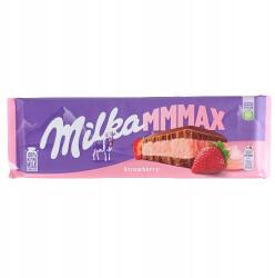 Milka Mmmax Strawberry Epercsokoládé 300g (7622200007769)