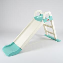 MyKids Tobogan pentru copii MyKids alb-turcoaz, 140 cm, interior/exterior (00081904)
