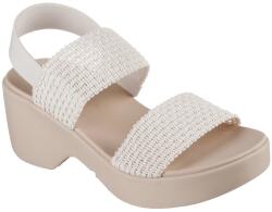 Skechers Sandale dama din material sintetic, Skechers CALI DAY 119413 OFWTOFF WHIT, alb