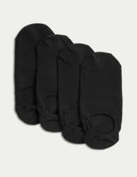Marks & Spencer Комплект от четири чифта черни дамски чорапи Marks & Spencer Trainer liner low socks Marks & Spencer | Cheren | ЖЕНИ | 35 1/2-38