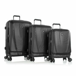 HEYS Комплект пътни куфари Heys Vantage Smart Luggage S, M, L Black - комплект от 3 куфара Heys | Cheren | МЪЖЕ | UNI