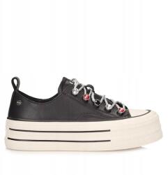 Goe Női sportcipő Goe for Shoes TT2N4073 fekete platformos tornacipő (TT2N4073)