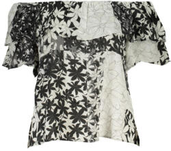 DESIGUAL Дамска тениска с къс ръкав desigual, Цвят Бяло (24swbw01_bi1021)