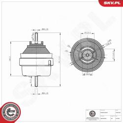ESEN SKV Suport motor ESEN SKV 75SKV350 (75SKV350)
