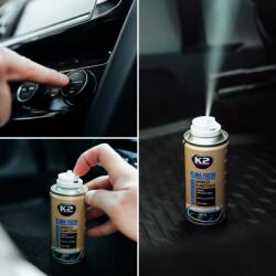  Spray Curatare si Igienizare Instalatie Aer Conditionat K2 Klima Fresh 150 ML - Aroma Lamaie (K222)