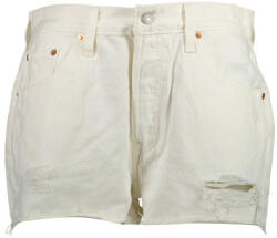 Levi's Къси дънки за жени levi's, Цвят Бяло (56327_bianco_0243)