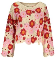 Desigual Дамски пуловер desigual, Размер s, Цвят Бежов (26swjf38_be1001)