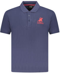 U. s. grand polo Мъжка риза с къс ръкав us grand polo, Размер m, Цвят Син (au02662_bl1navy)