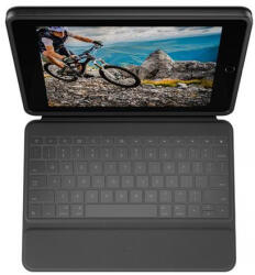 Logitech Калъф, Logitech Rugged Folio, QWERTZ (920-009313)