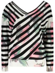 Desigual Дамски пуловер desigual, Размер s, Цвят Черен (26swjf01_ne2000)