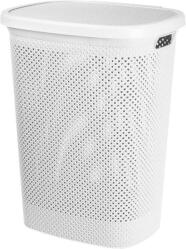 Excellent Houseware EXCELENT Coș de rufe din plastic 60 litri alb KO-027100010bila