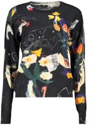 Desigual Дамски пуловер desigual, Размер m, Цвят Черен (26swjf35_ne2000)