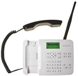 Aligator T100 Telefon de birou cu cartelă SIM Alb