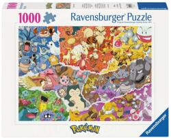 Ravensburger Пъзел Ravensburger от 1000 части - Приключение с Покемони (12000832)