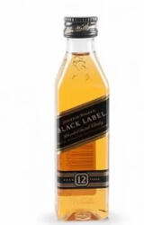 Johnnie Walker Whisky 12 years Black Label Blended Scotch 0, 05l 40%