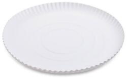 Wimex papírtányér, átmérő 26 cm, mély, fehér - 50 db (71226)