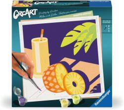 Ravensburger Set de pictură pe numere Ravensburger CreArt -Mojito cu ananas (25560)