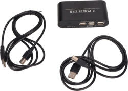 Fokelyi Switch KVM Fokelyi 4K 30Hz 2 porturi HDMI 108x54x26mm (ds-12870)