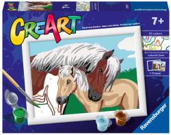 Ravensburger Set de pictură pe numere Ravensburger CreArt - Iubirea de mamă (20075)