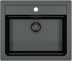 Alveus Atrox chiuvetă din granit 59x50 cm negru 1148162 (1148162) Chiuveta
