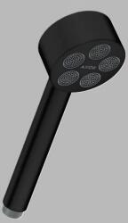 Hansgrohe Para de dus mobila, rotunda, 1 Jet, cu EcoSmart, negru mat (Matt Black), Axor One 48651670 48651670 (48651670)