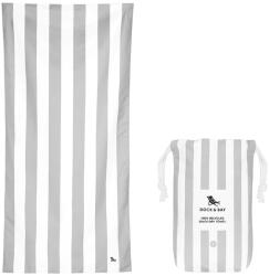 Dock & Bay prosop de plajă cu uscare rapidă Goa Grey 160 x 90 cm 99KK-OLU06E_09X (TOWLB.CAB.LG.LTGRY.R) Prosop