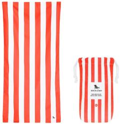 Dock & Bay prosop de plajă cu uscare rapidă Waikiki Coral 200 x 90 cm 99KK-OLU0I6_33X (TOWLB.CAB.XL.RED.R) Prosop