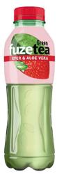 FüzeTa FüzeTea szénsavmentes eper-aloe vera-ízű üdítőital zöld tea kivonattal 500 ml