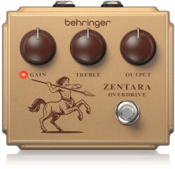 BEHRINGER ZENTARA OVERDRIVE Ikonikus overdrive pedál elektromos gitárhoz (ZENTARA OVERDRIVE)