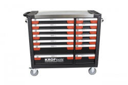 KROFTOOLS 14 FIÓKOS SZERSZÁMkocsi (SZEKRÉNY) üres (8660) (K-8660)