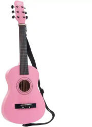 Rockstar Junior 6 húros akusztikus rózsaszín gitár gyerekeknek (MUS-159328) - jatekbirodalom