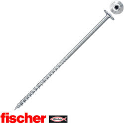 Fischer FPF-WT 10x160 ZPP szerkezetépítő csavar (lapos nagyfejű, RM TX) (548905)