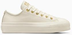 Converse bőr sneaker Chuck Taylor All Star Lift - fehér Női 38 - answear - 27 990 Ft