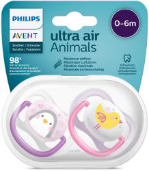 Philips SCF080/06 Avent, suzeta, Ultra Air, 0-6 luni +, 2 buc (8710103949374)