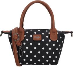 Charm London Buckingham 25511 White dot on black