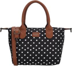 Charm London Buckingham 20777 White dot on black