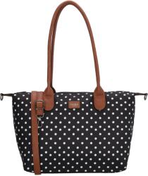 Charm London Buckingham 20776 White dot on black