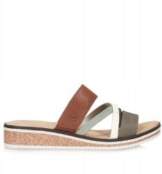 RIEKER Női flip-flop papucs Rieker V3652-91 multi színes platform (V3652-91)