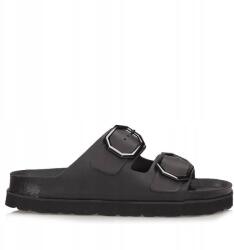 Dr. Brinkmann Dr. Brinkamnn női flip-flop papucs 700695-01 fekete bőr (700695-01)