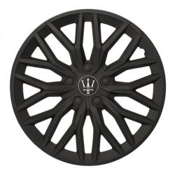 AVEX Set 4 capace roti VELAR Black Core, design Sportiv cu accente negre, ABS rezistent, Universal, pentru jante R16 (AVX-T290923-9)