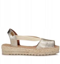Toni Pons Női szandál Toni Pons Estel-sw arany espadrilles, bebújós (ESTEL-SW)