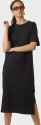 VERO MODA Rochii De Vară Pentru Femei Midi Rochie Cu Deschizătură Neagră 10286081 (10286081)