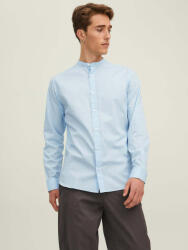 JACK & JONES Cu mânecă lungă Bumbac Cămașă în Linie ingusta Albastru cașmir 12205921 (12205921)