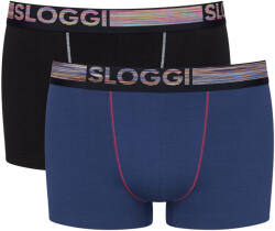 Sloggi Slipuri pentru bărbați Negru / Albastru 2Pachet 10211196-M008 (10211196-M008)