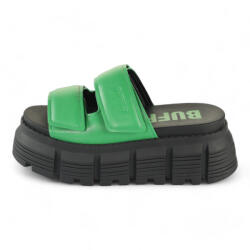 Buffalo Sandale Casual Damă Din Piele Verzi 1602195 (1602195)