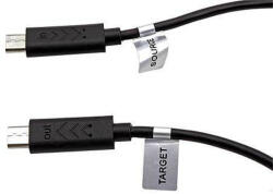  Cablu microUSB B(M)- microUSB B(M), 0, 3m, OTG pentru conectarea a două smartphone-uri