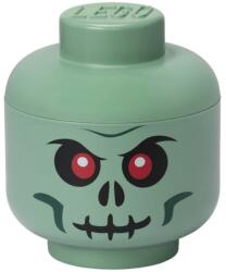 LEGO® LEGO Storage HEAD Skeleton mini tárolódoboz (zöld/fekete) 40330806 (40330806)