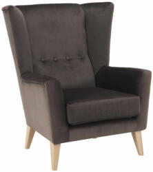  Fotel-füles, taupe-szürke-barna/bükk, Rodeza (0000238878)