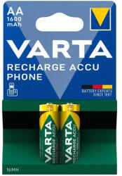 VARTA 58399201402 Phone AA 1600mAh ceruza akkumulátor 2db/bliszter (58399201402) - mystock
