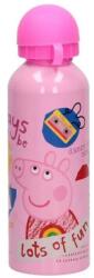  Peppa malac (Peppa Pig) Fun alumínium kulacs ivókupakkal 500 ml